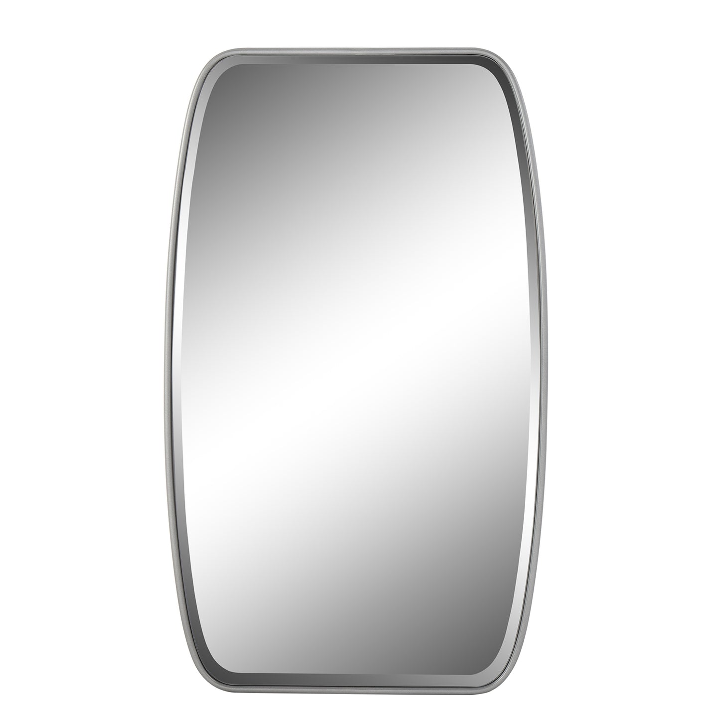 MacLuu Oval Angled Beveled Wall Mirror