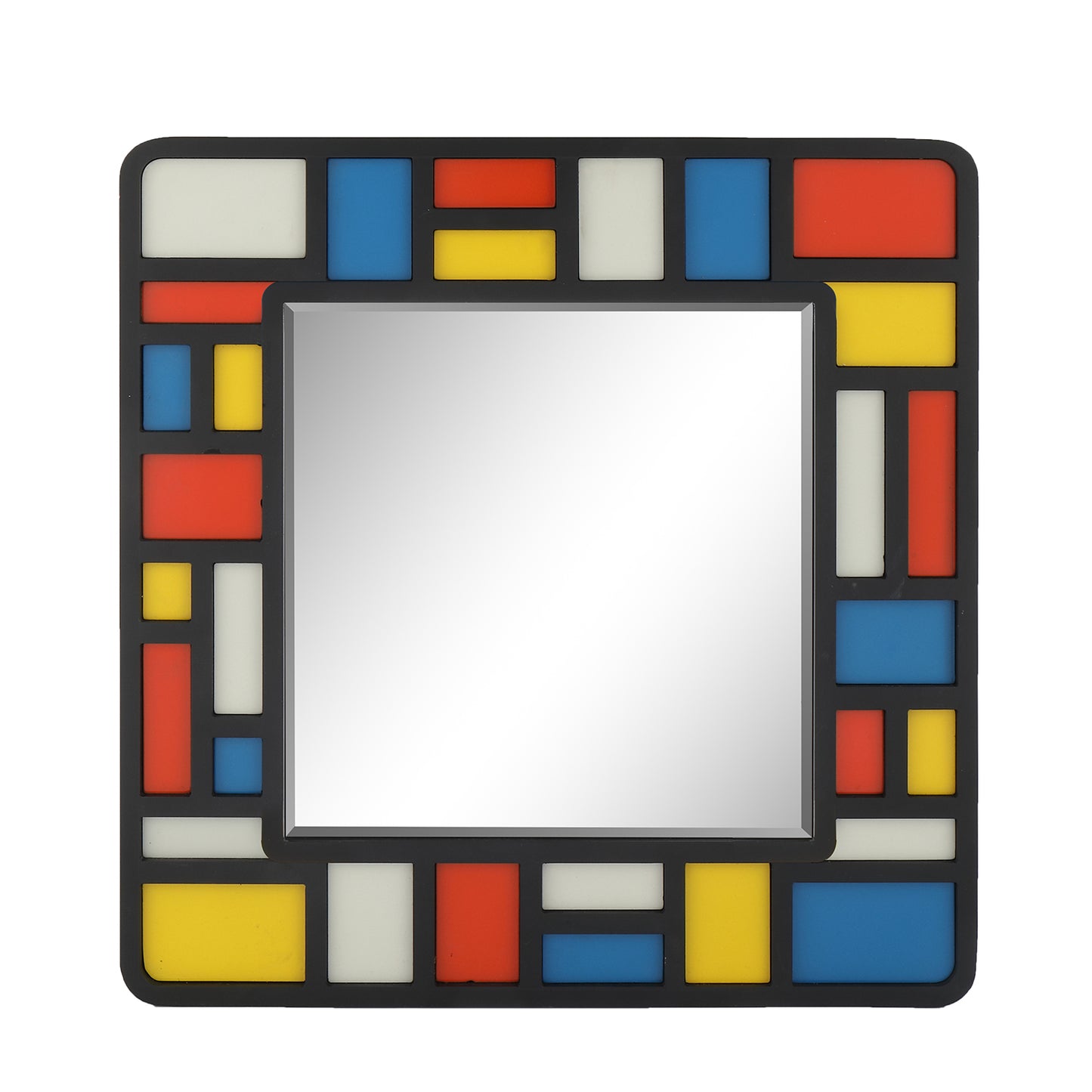 MacLuu Piet Mondrian Abstract Wall Mirror