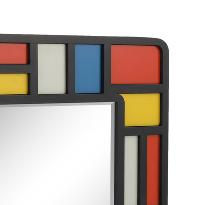 MacLuu Piet Mondrian Abstract Wall Mirror
